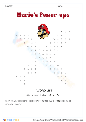 Mario's Power-ups