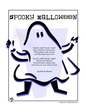 Spooky Halloween Poem