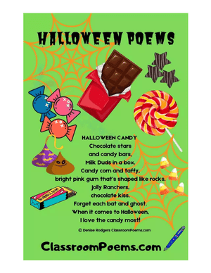 Halloween Candy Poem