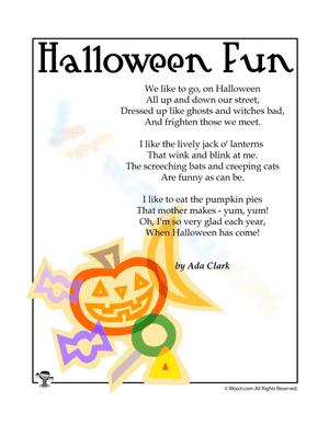 Halloween Fun Poem