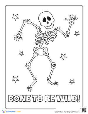 Born to be Wild Dancing Skeleton