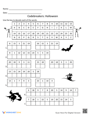 Halloween Codebreakers