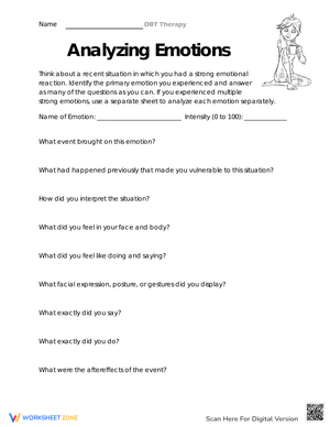 Analyzing Emotions