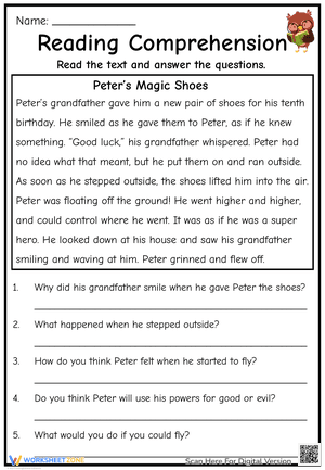 Peter’s Magic Shoes