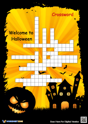 Welcome to Halloween Crossword