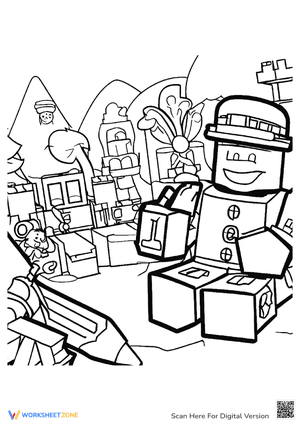 Roblox Coloring Pages to Print