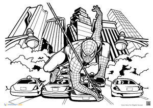 Good Spiderman Coloring Page