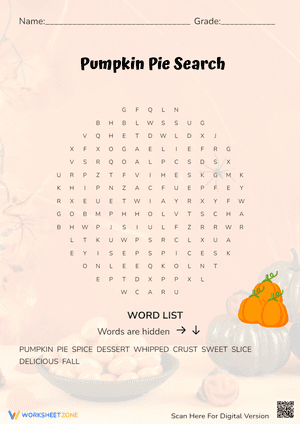 Pumpkin Pie Search