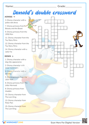Donald's Double Crossword