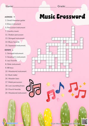 Music Crossword