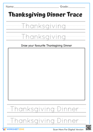 Thanksgiving Dinner Trace