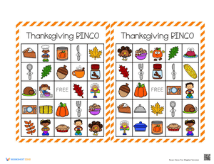Thanksgiving Bingo Printable 3