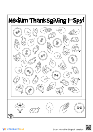 Medium Thanksgiving I Spy Game 2