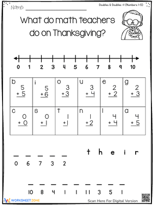 Thanksgiving Math Riddles 1