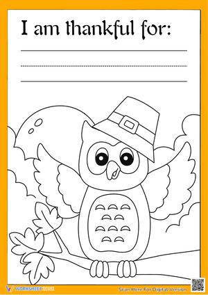 A Grateful Kids Thanksgiving Coloring and Gratitude 7