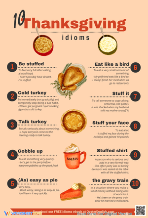 10 Thanksgiving idioms