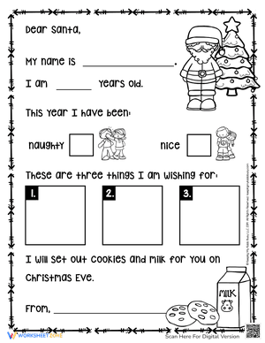 Kids - Letter to Santa