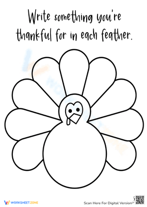 Thankful coloring