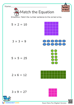 Matching Arrays To Equations