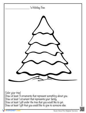 Get to Know Me Holiday Tree