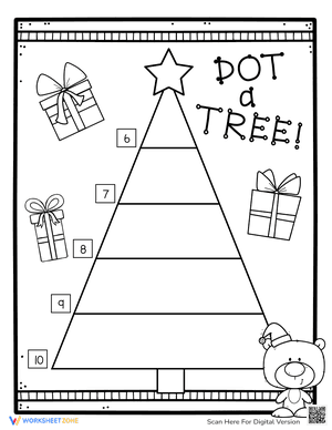 Dot a Christmas Tree 3