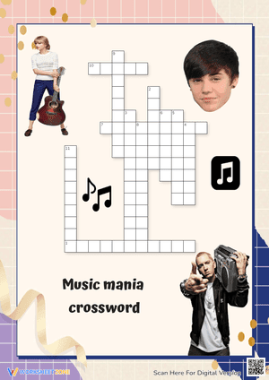 Music Mania Crossword