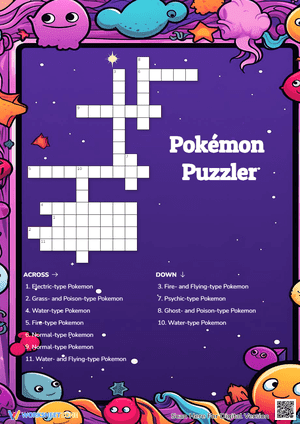Pokémon Crossword Puzzler
