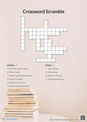 Crossword Scramble Puzzle