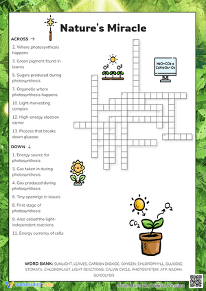 Nature's Miracle Crossword Puzzle