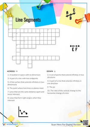 Line Segments Crossword Puzzle