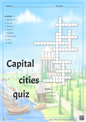 Capital cities quiz
