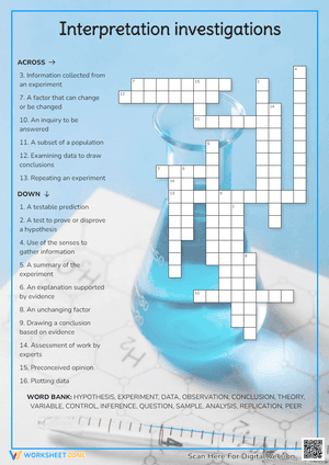 Interpretation investigations Crossword Puzzle