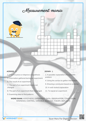 Measurement Mania Crossword Puzzle