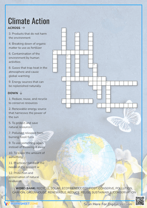 Climate Action Crossword Puzzle