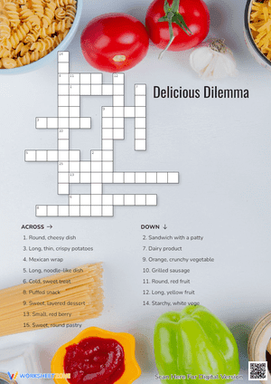 Delicious Dilemma Crossword Puzzle