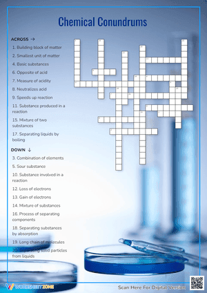 Chemical Conundrums Crossword Puzzle