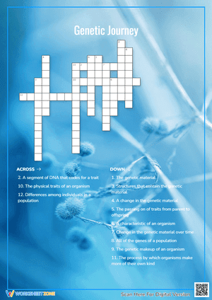 Genetic Journey Crossword Puzzle
