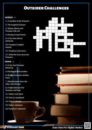 Outsider Challenges Crossword Puzzle