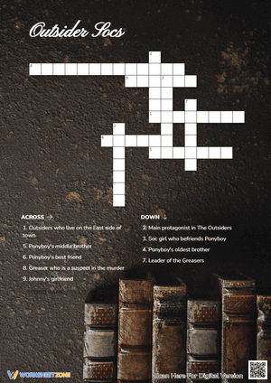 Outsider Socs Crossword Puzzle