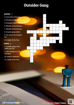 Outsider Gang Crossword Puzzle
