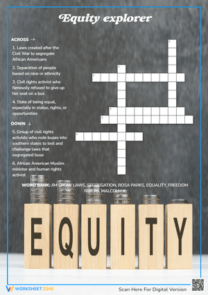 Equity Explorer Crossword Puzzle