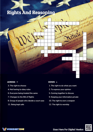 Rights And Reasoning Crossword Puzzle