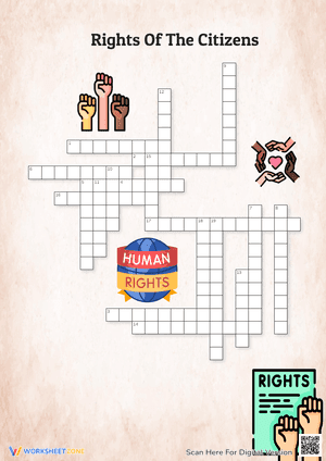 Rights Of The Citizens Crossword Puzzle