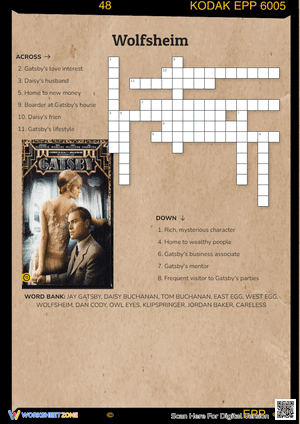 Wolfsheim Crossword Puzzle