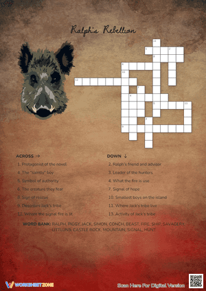 Ralph's Rebellion Crossword Puzzle