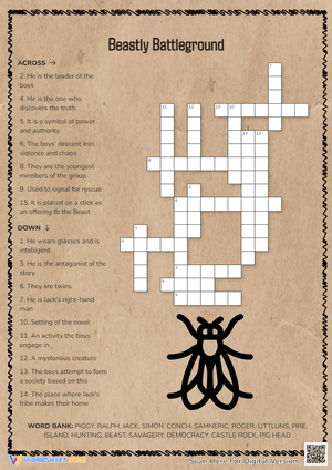 Beastly Battleground Crossword Puzzle
