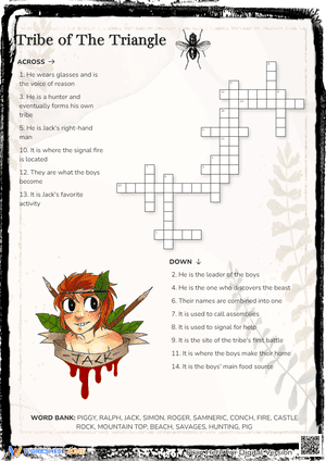 Tribe of The Triangle Crossword Puzzle