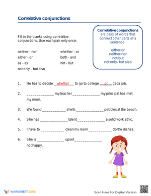 Correlative Conjunctions 2
