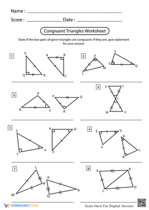 Congruent Triangles 2