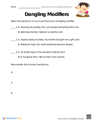 Dangling Modifiers 9